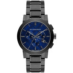 Burberry Men's Watch Chronograph The City 42mm Gun Metal
