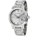 Burberry Men's Watch Chronograph The City 42mm Silver
