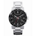 Burberry Men's Watch 42mm Chronograph The City Silver