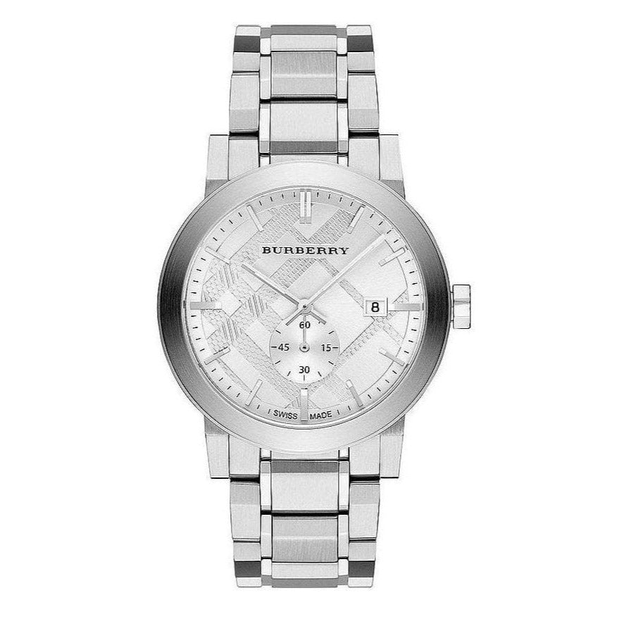 Burberry Men's Watch The City 42mm Silver