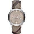 Burberry Men's Watch Chronograph The City Smoke Check