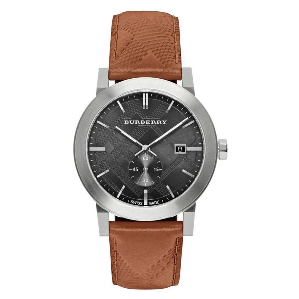 Burberry Men's Watch The City 42mm Black Brown
