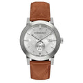 Burberry Men's Watch The City Silver Brown