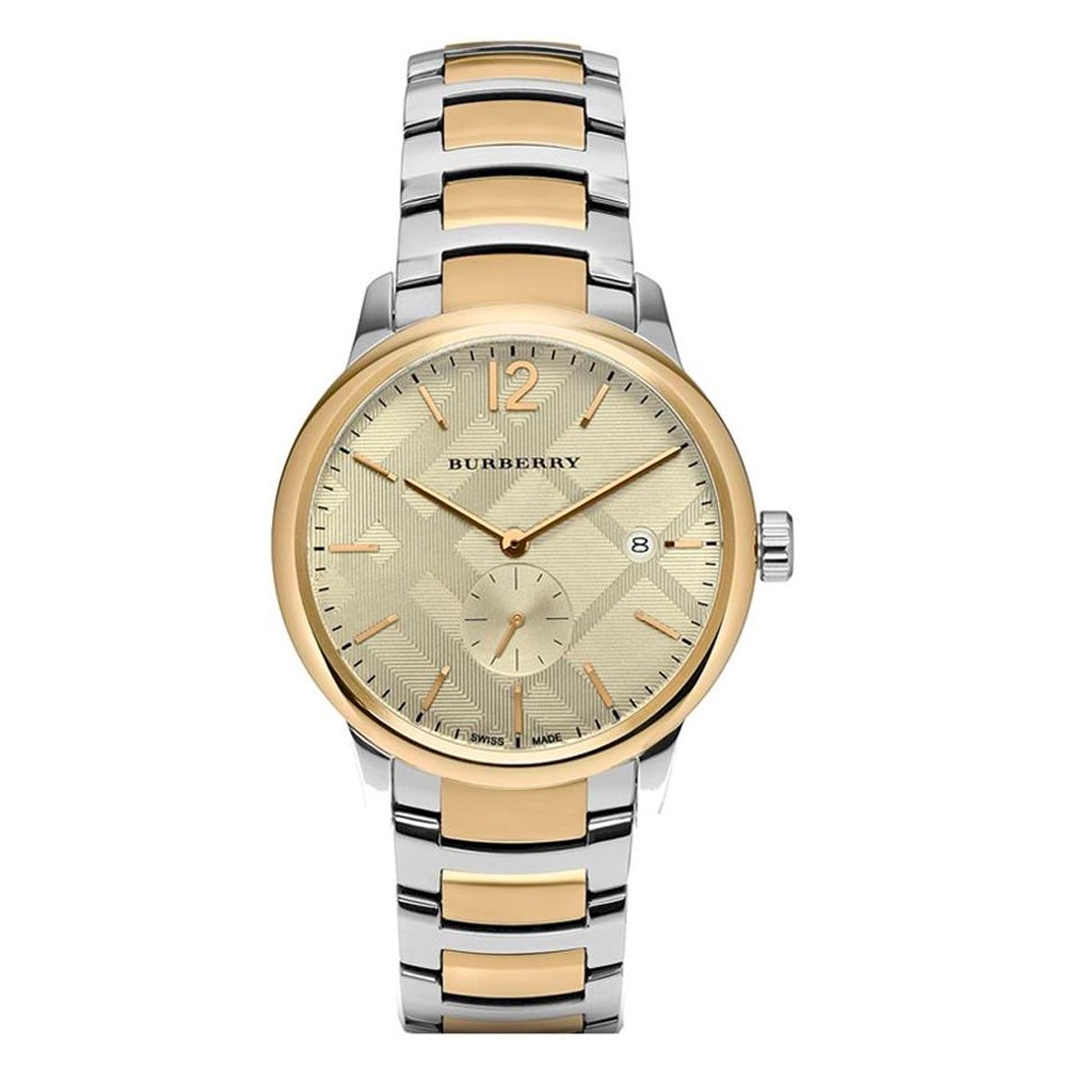 Burberry Men's Watch The Classic 40mm Two Tone Gold