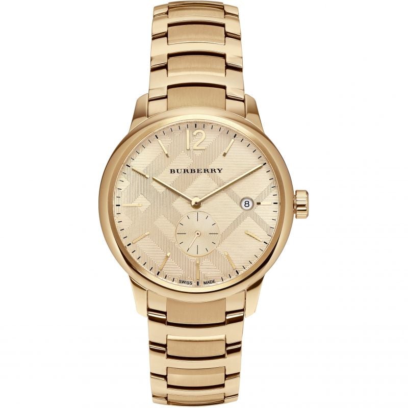 Burberry Men's Watch The Classic 40mm Yellow Gold