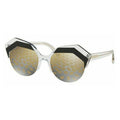 Bvlgari Serpenteyes Women's Sunglasses Geometric Cat Eye Crystal Patterned