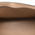 Drummed Calfskin Suede Medium Trapeze Dune