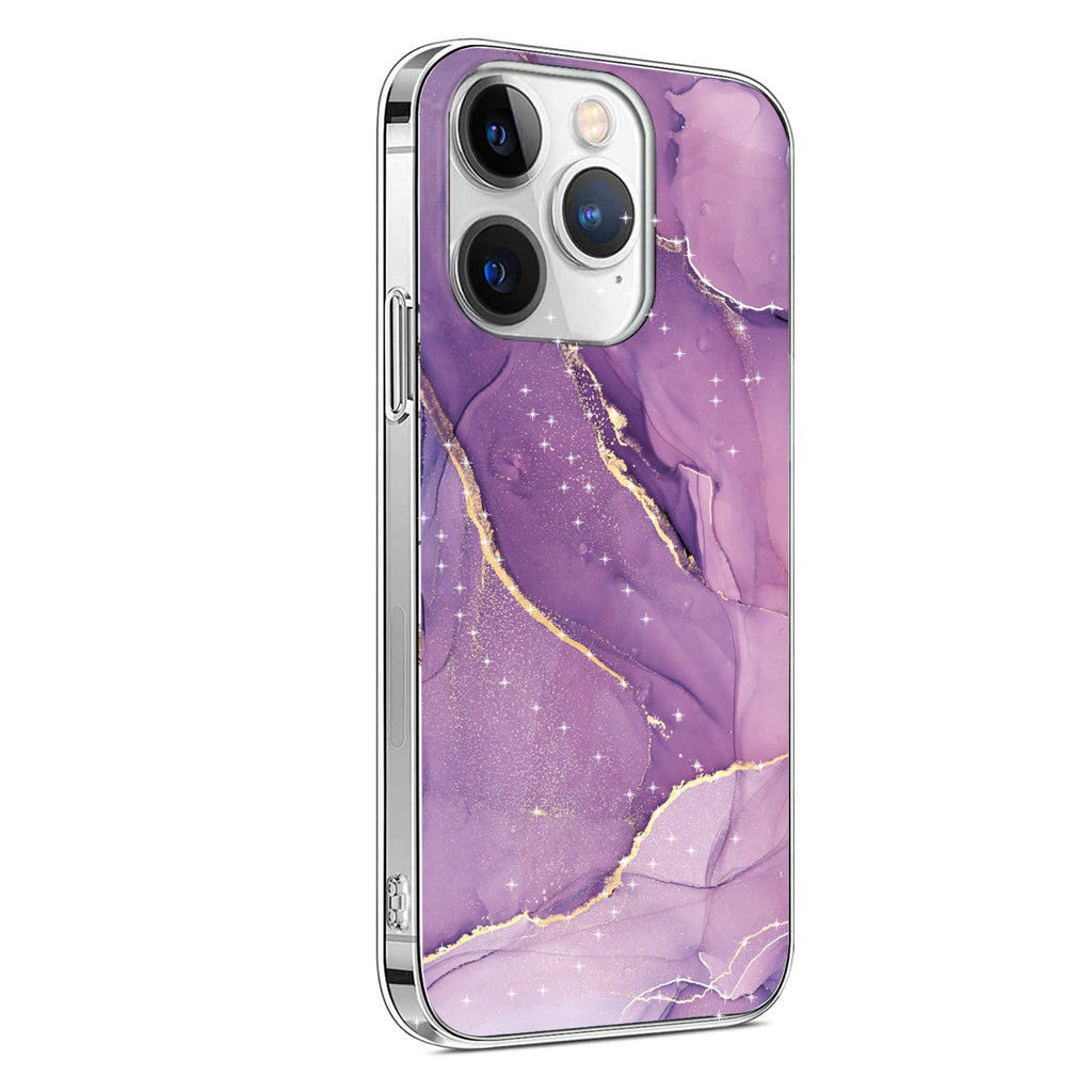 SAHARA - Inspire Series Purple Marble Case - iPhone 15 Pro Max - CP00474