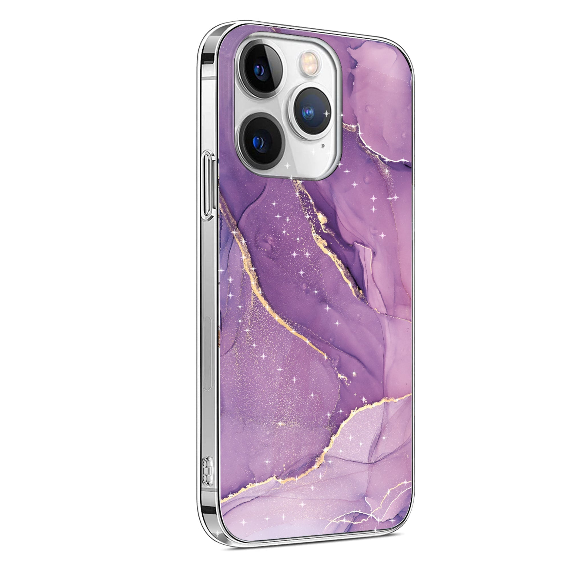 SAHARA - Inspire Series Purple Marble Case - iPhone 15 Pro Max - CP00474