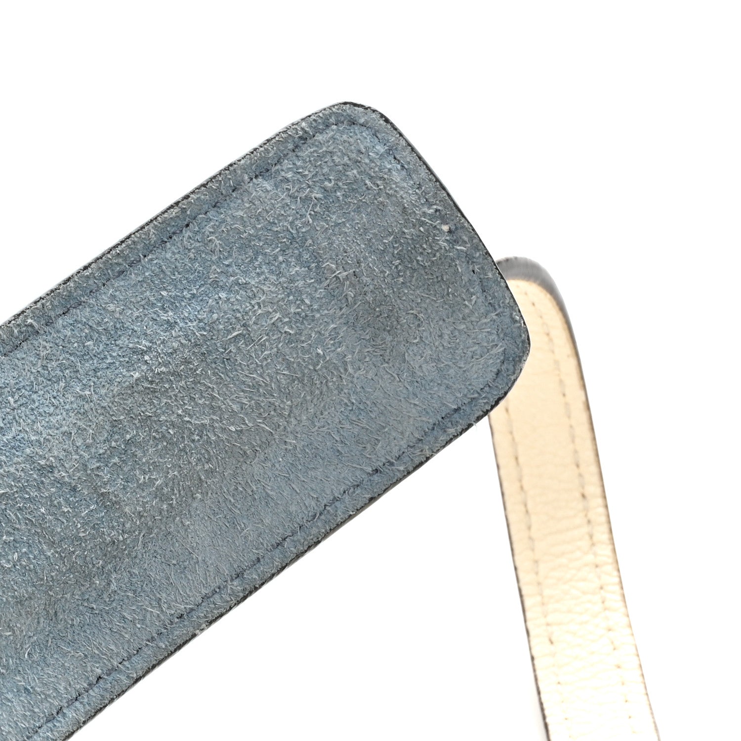 Glace Calf Etiquette Flap Bianco Astra