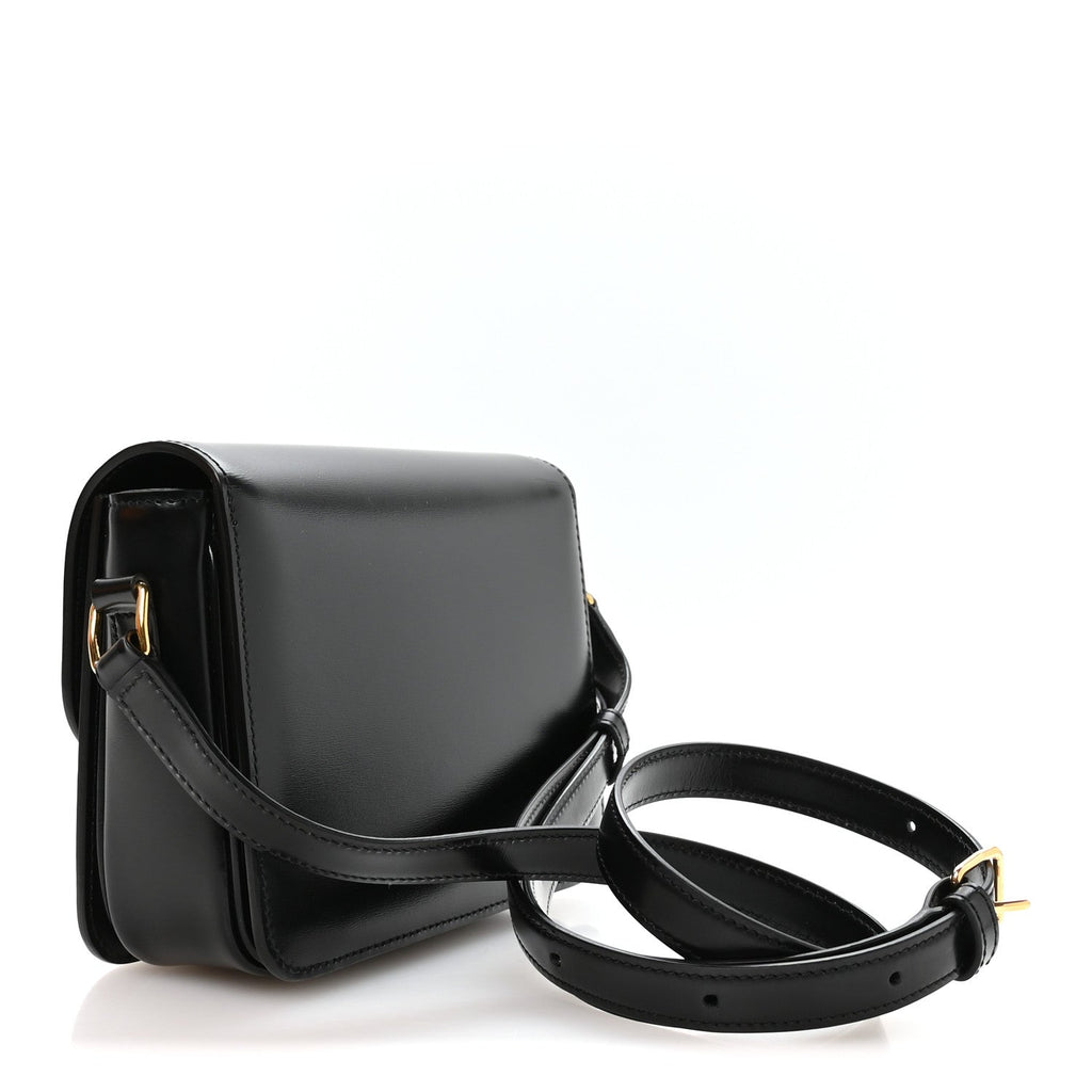 Shiny Calfskin Teen Triomphe Black