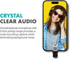 Movo USB-C Microphone for iPhone 15 and Up