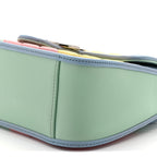 Calfskin Matelasse Diagonal Mini GG Marmont Top Handle Shoulder Bag Multicolor Pastel