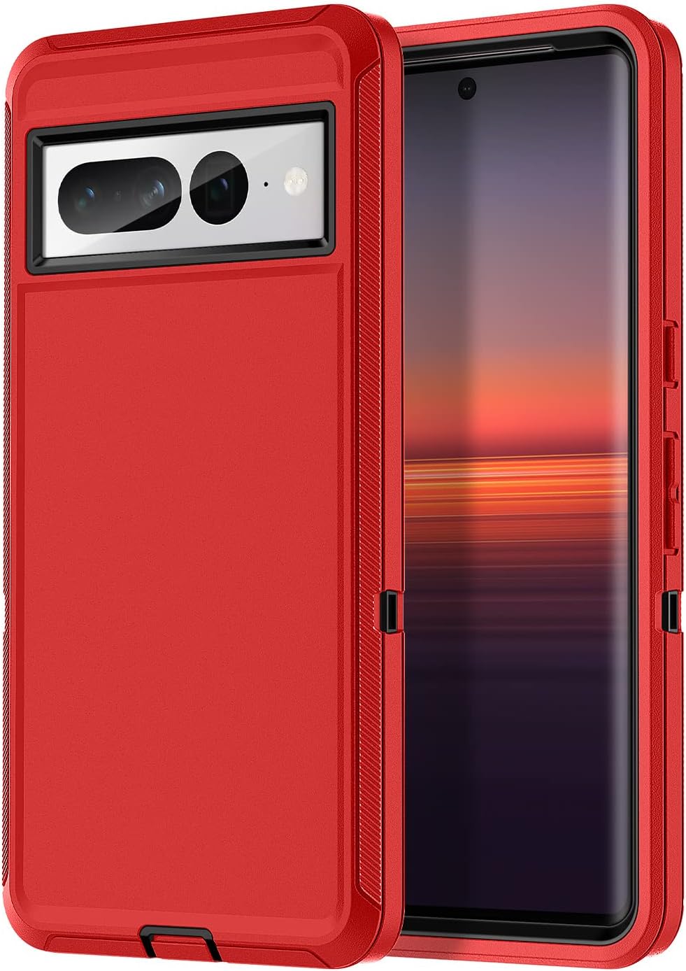 Entronix Case Compatible with Pixel 8 Pro - Triple-Layer Heavy Duty Protection