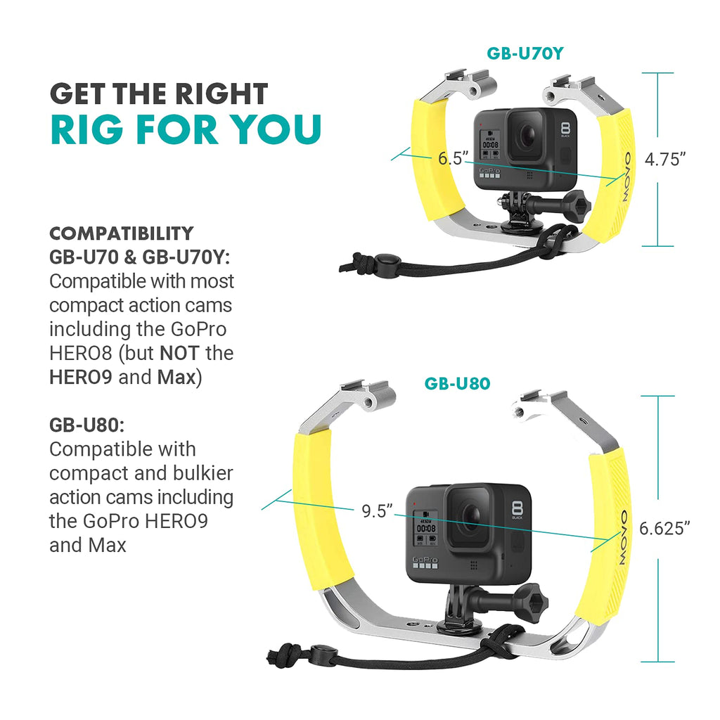 Movo GB-U70 Underwater Diving Rig