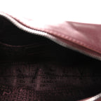 Lambskin Lax Small Tassel Shoulder Bag Dark Purple