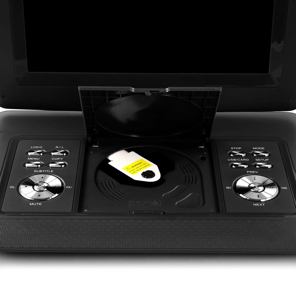 14.1 Inch Portable DVD with TV Tuner Player with Swivel TFT-LCD Screen and USB,SD,AV,HDMI Inputs
