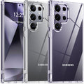 Entronix Case Compatible with Galaxy S21 Ultra - [Hard Back] Clear Cover