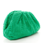 Sponge Fabric The Pouch Clutch Grass