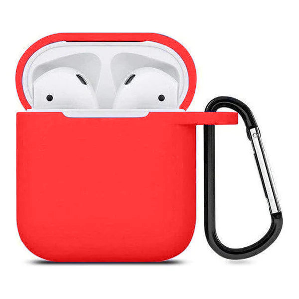 Entronix Case Compatible with AirPods 1st/2nd Gen - Soft-Touch Liquid Silicone