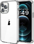 Entronix Case Compatible with iPhone 13 Pro Max - [Hard Back] Thick Clear