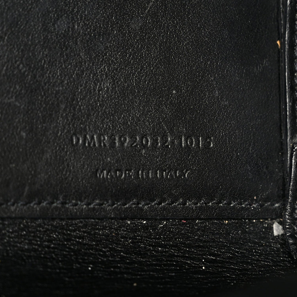 Grained Calfskin Small Sac De Jour Black