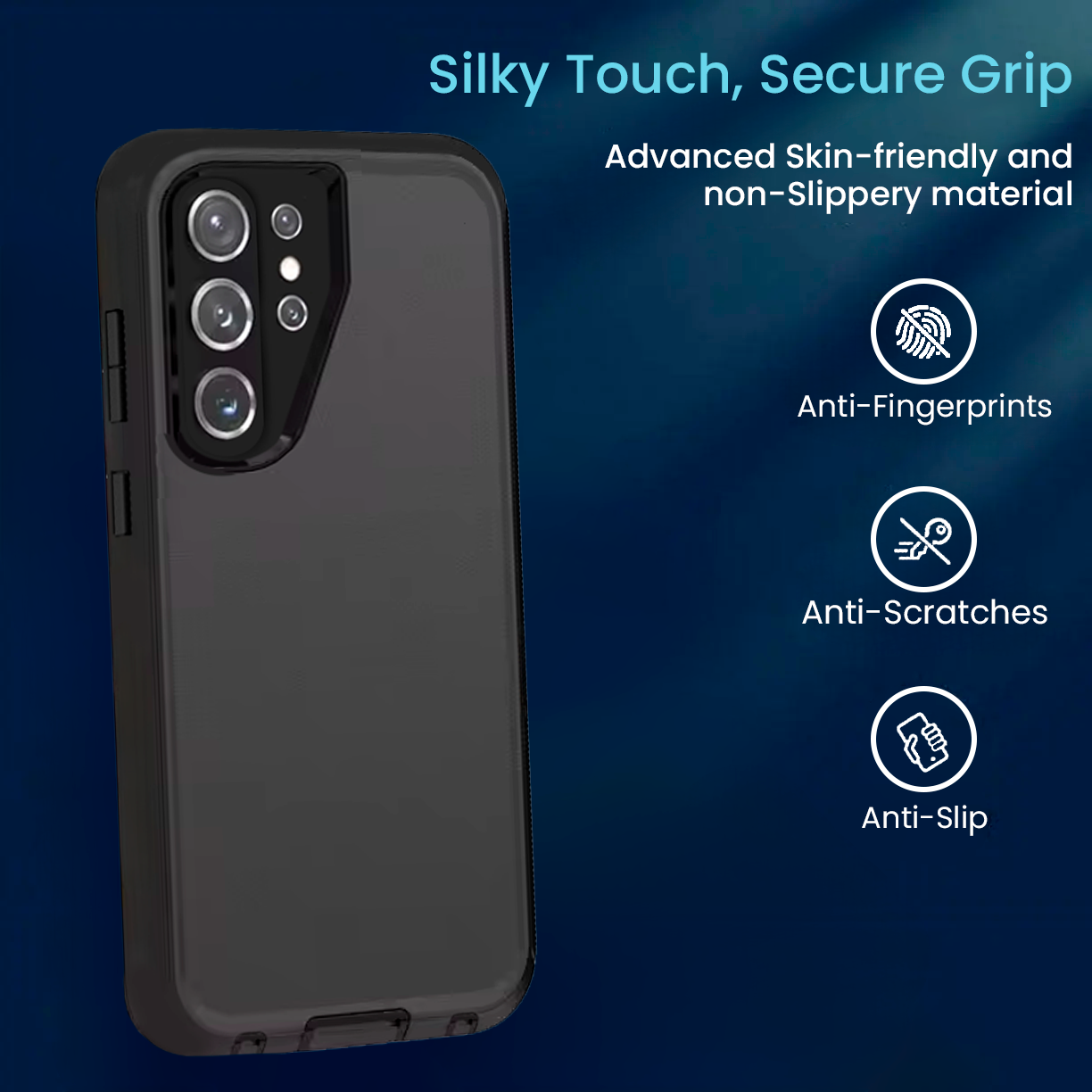 Entronix Case Compatible with Galaxy S26 Ultra - Triple-Layer Heavy Duty Protection