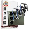 Entronix Clear Camera Lens Protector Compatible with Galaxy S21 Ultra - 3-Piece Combo