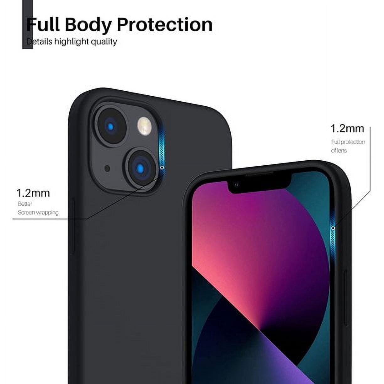 Entronix Case Compatible with iPhone 15 - Soft-Touch Liquid Silicone