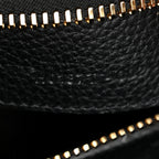 Calfskin Buckley Duffle Bag Black
