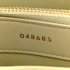 Satinated Calfskin Mini 16 Top Handle Bag Almond Green