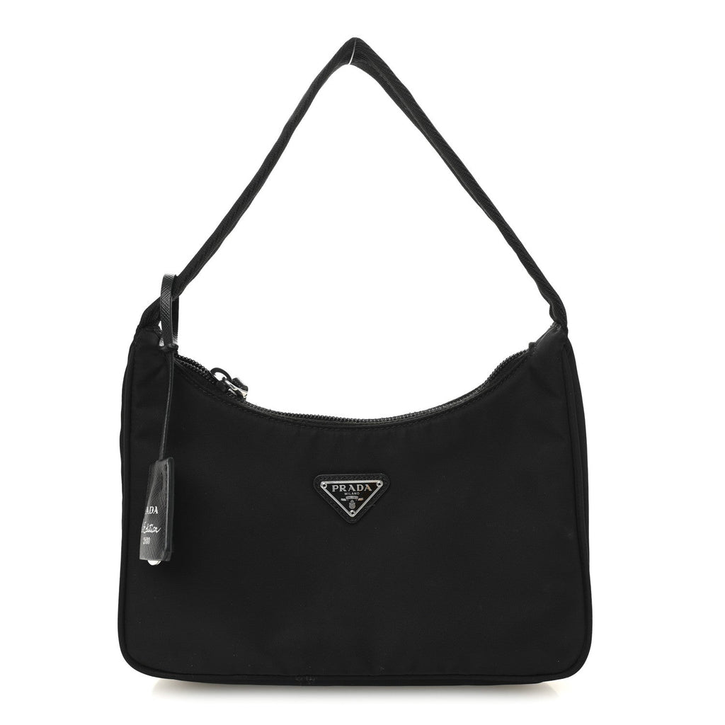 Tessuto Nylon Mini Re-Edition 2000 Bag Black