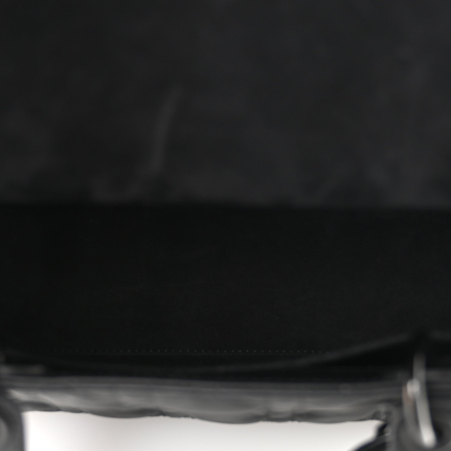 Ultra Matte Calfskin Cannage Medium Lady Dior Black