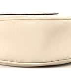 Sakai Be Green Calfskin Diagonal Stitched Mini Blondie Shoulder Bag Mystic White