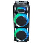 Torusflex 2X10-Inch Portable Bluetooth DJ Speaker
