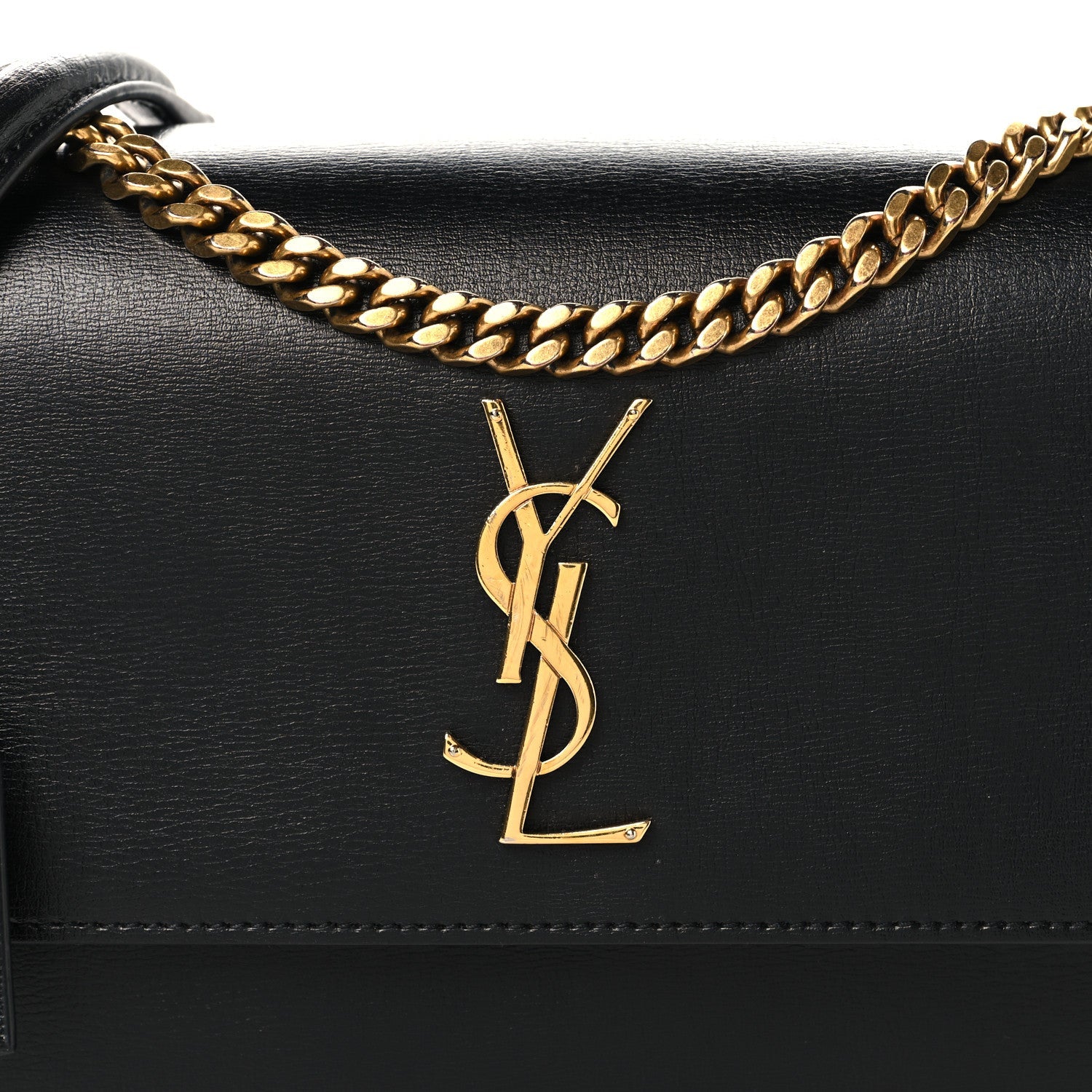 Calfskin Medium Monogram Sunset Black