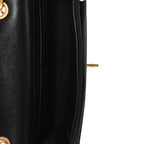 Lambskin Quilted Pillow Crush Wallet On Chain WOC Black