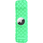 SAHARA- Apple TV 4K Remote Silicone Case for Apple AirTag - Green Glow