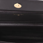 Caviar Quilted Boy Wallet On Chain WOC Dark Brown