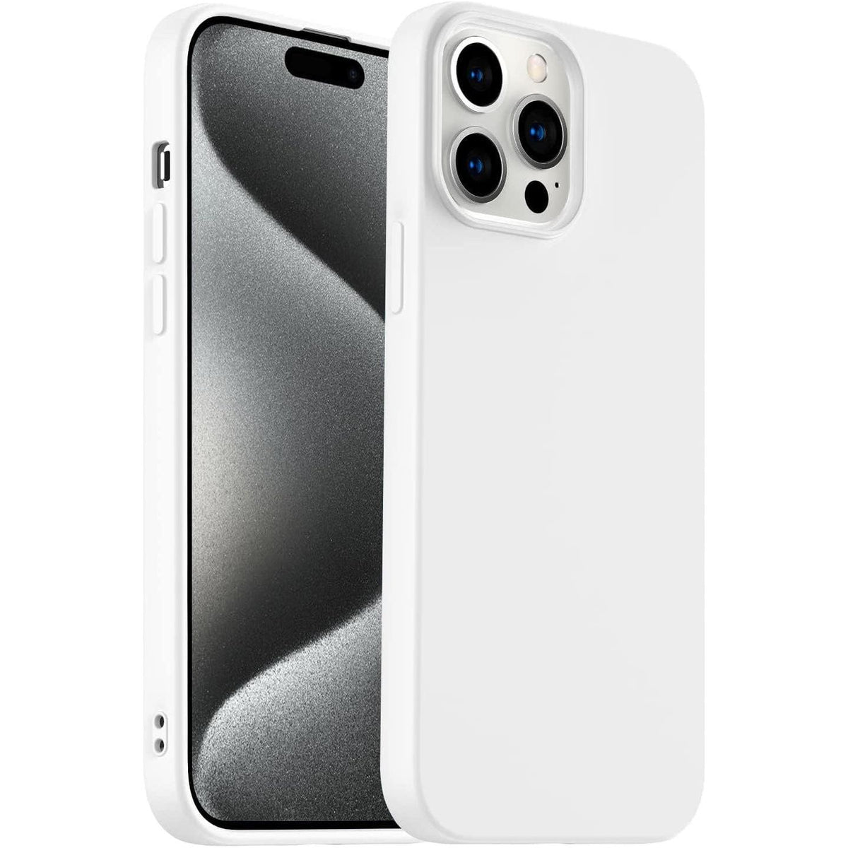 Entronix Case Compatible with iPhone 15 Pro Max - Soft-Touch Liquid Silicone