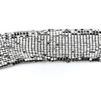 Lambskin Quilted Chain Mail Shoulder Bag Black