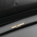 Box Calfskin Mini Voltaire Shoulder Bag Black