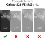 Entronix Case Compatible with Galaxy S21 FE - Triple-Layer Heavy Duty Protection