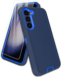 Entronix Bundle Compatible with Galaxy S23 FE - Heavy Duty Case & 1 Clear Screen Protector