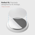 SAHARA - Flexon Film Protector for Apple AirTag (4-Pack) - Clear