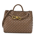 Nappa Intrecciato Small Andiamo Shoulder Bag Pinecone