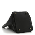 Taurillon Clemence Picotin Lock 22 MM Black
