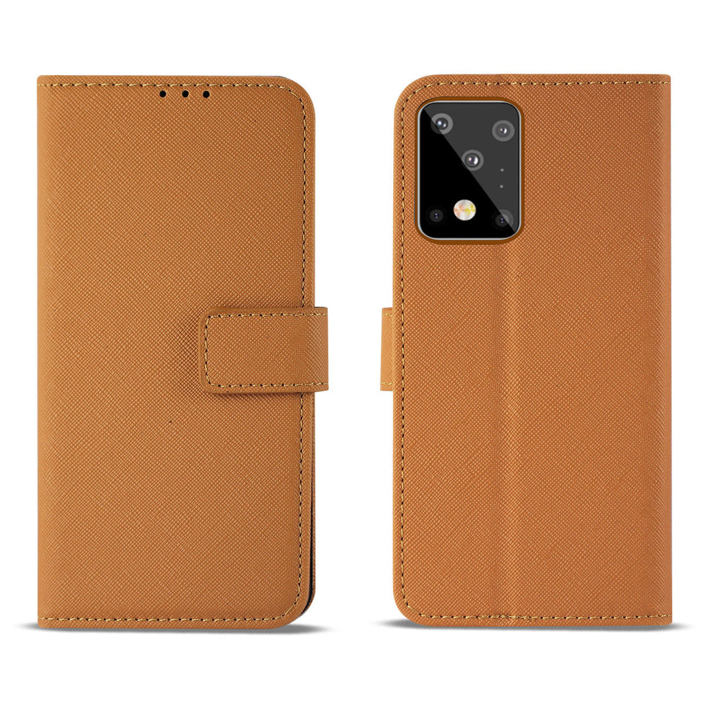 Reiko Samsung Galaxy S20 Ultra 3-In-1 Wallet Case In Brown