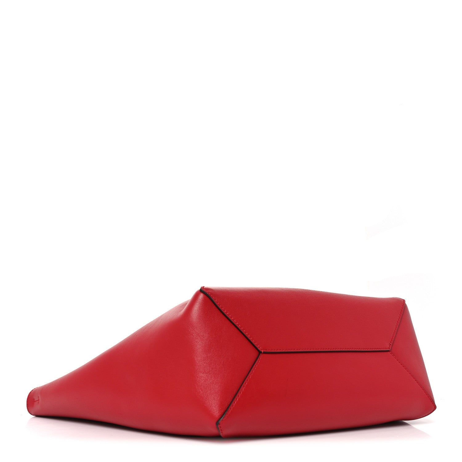 Calfskin Medium Diamond Tote Red