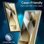 Entronix Clear Screen Protector & Camera Lens Protector Compatible with Galaxy S25 - 4 Piece Combo